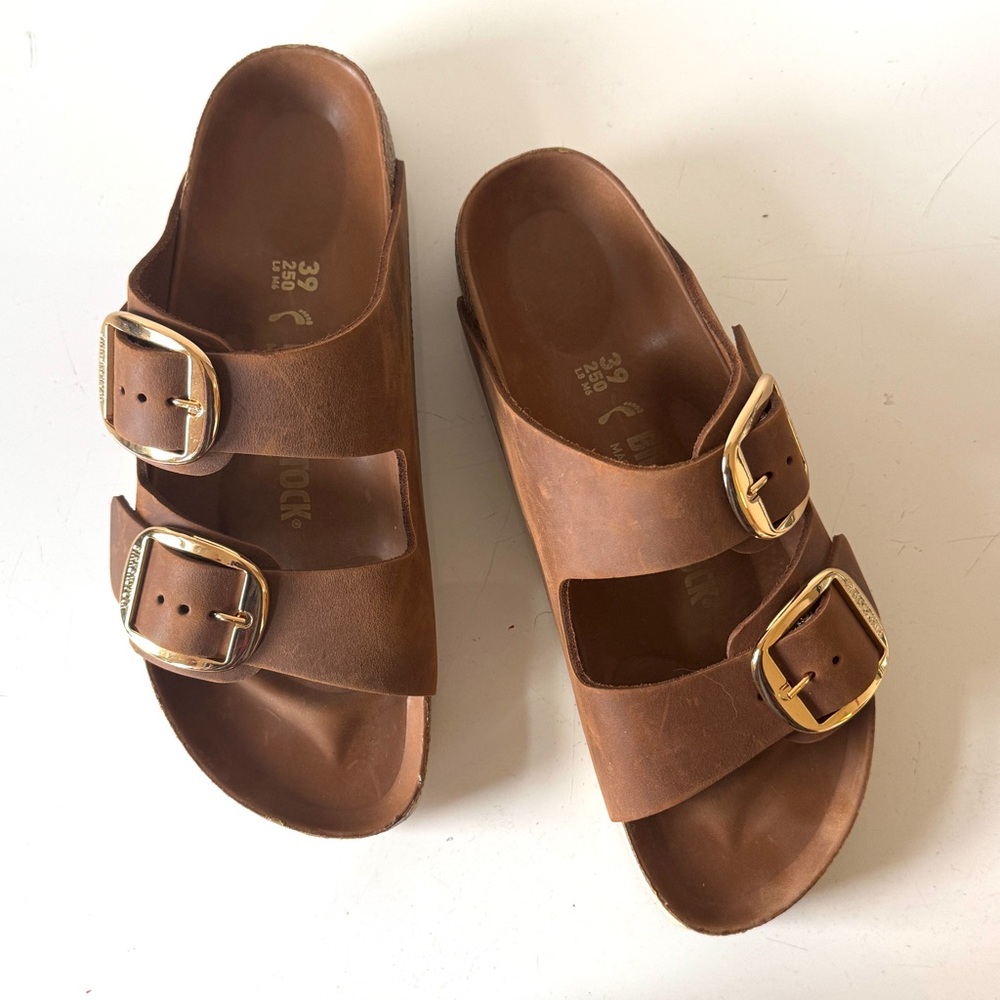 Arizona Big Buckle
Oiled Leather - Congac